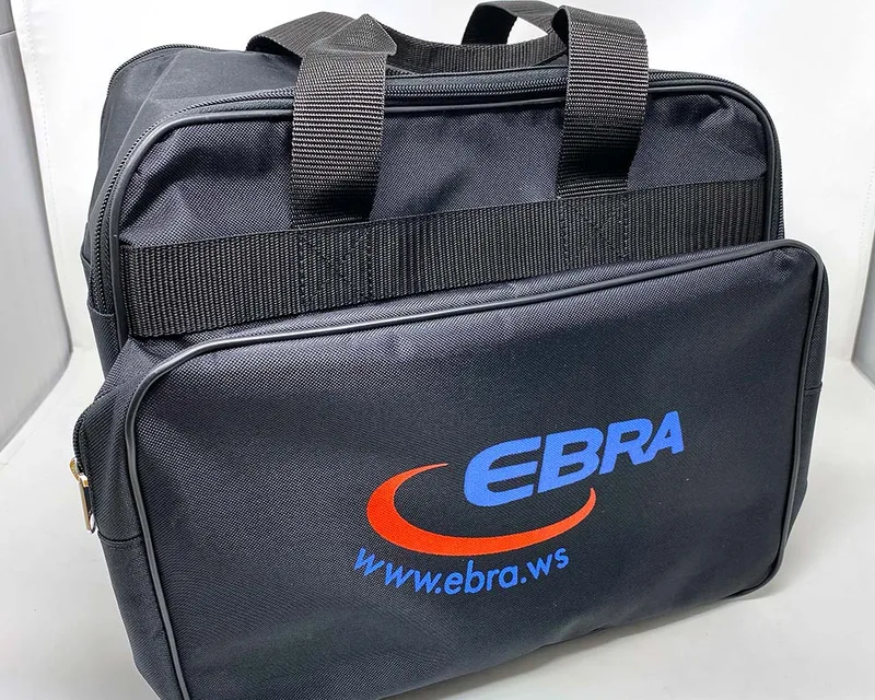 Schwarze EBRA Eisstocktasche
