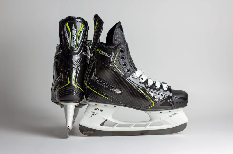 GRAF PK7950 ice hockey skate in black/yellow