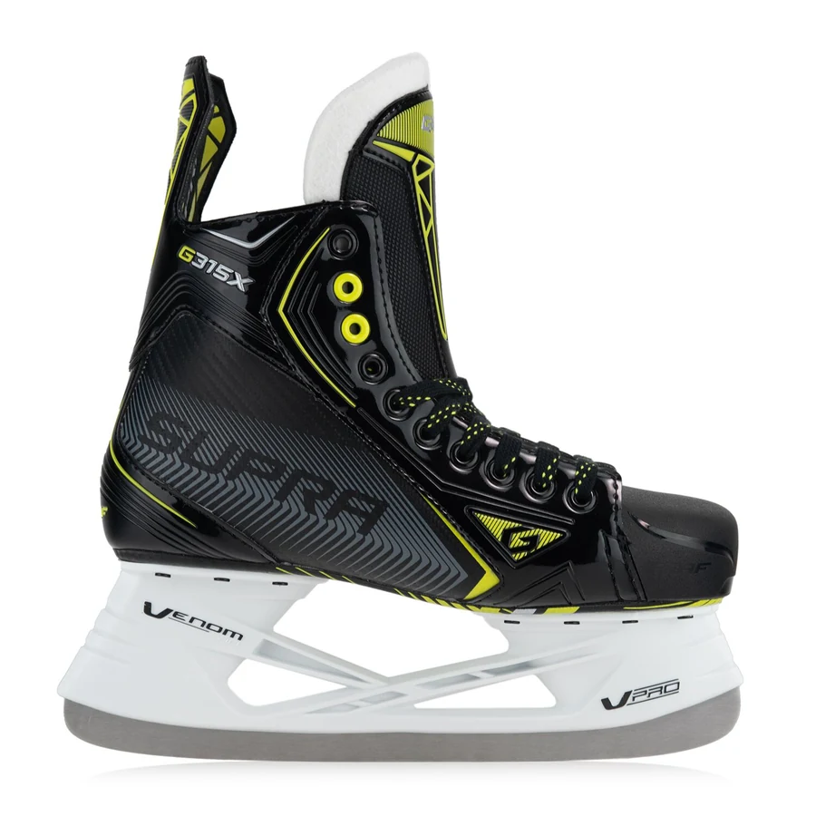 GRAF Supra G315X ice hockey skate in black/yellow