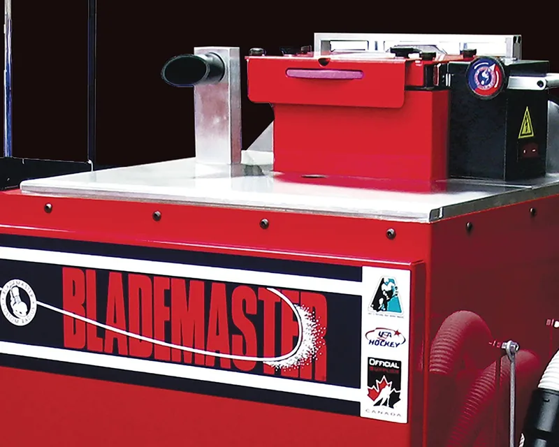 Rote Blademaster-Schleifmaschine